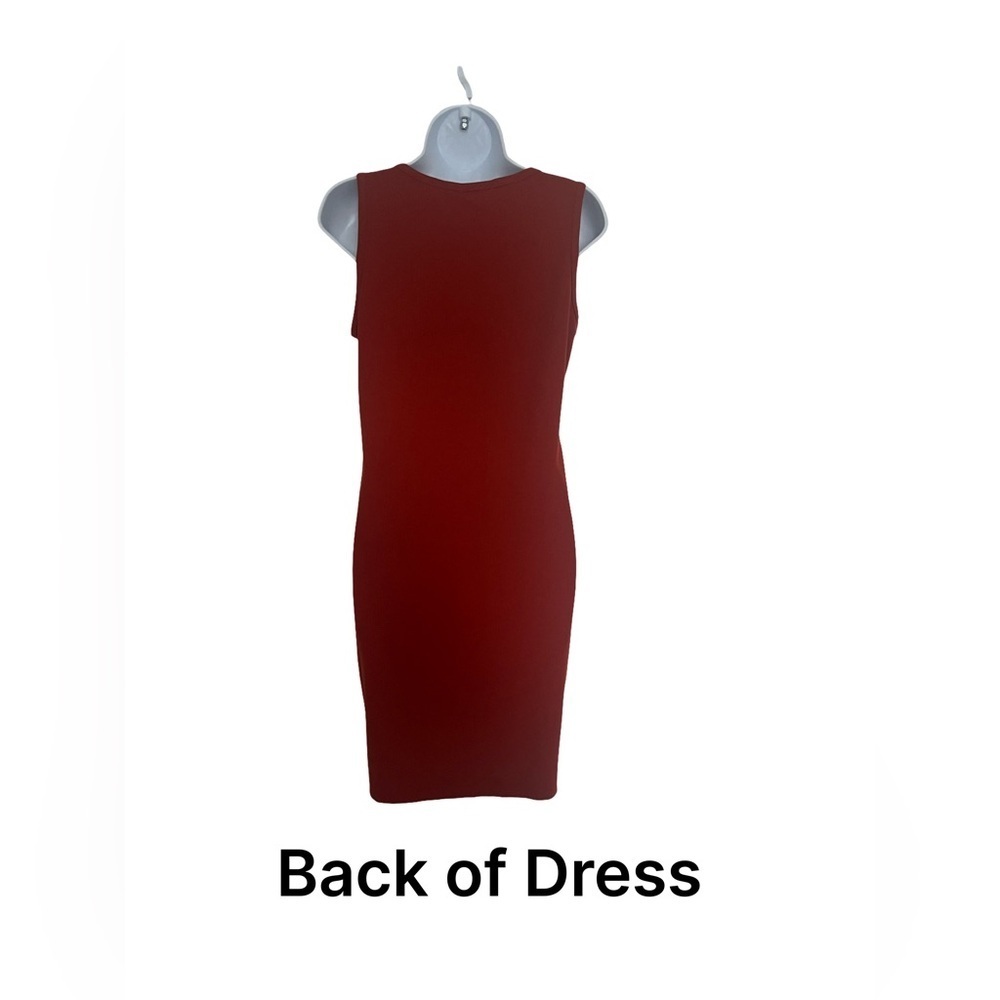 Heart Hips Women’s Tank Top Rich Red Midi Dress. Size: Medium. Good Condition. - Picture 5 of 9